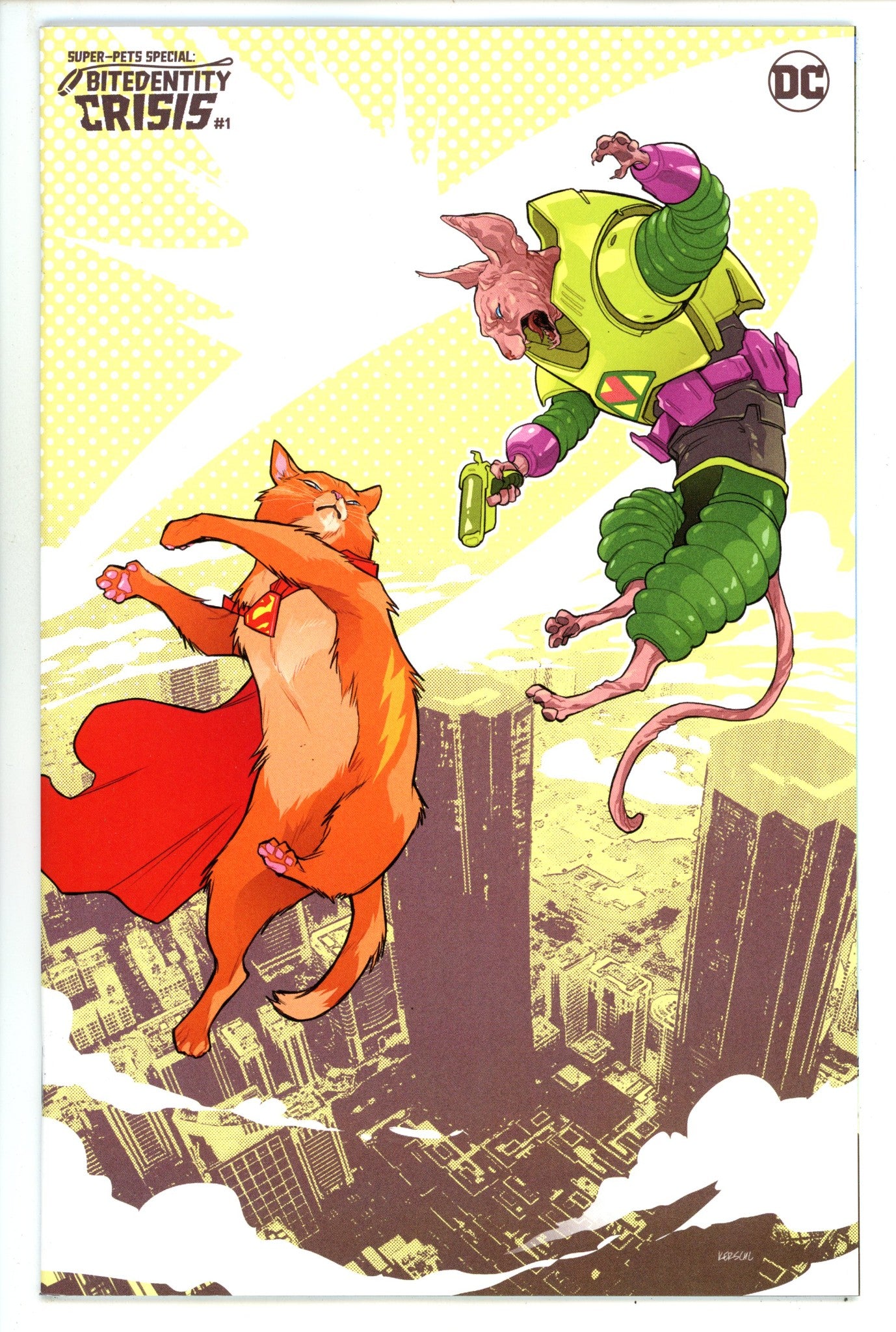 Super-Pets Special Bitedentity Crisis 1 Kerschl Variant (2024)