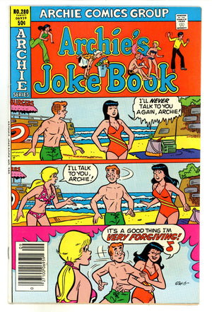 Archie's Joke Book Magazine 280 Low Grade (1981) 
