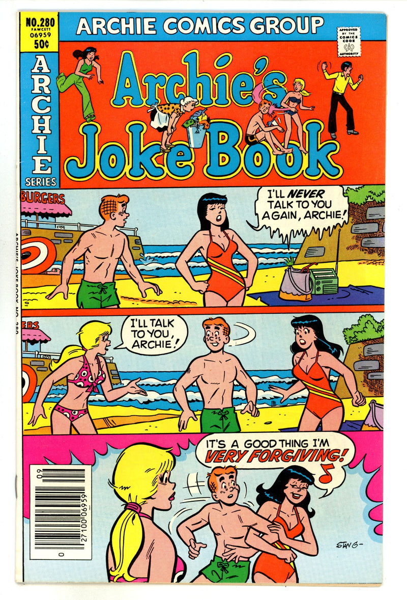 Archie's Joke Book Magazine 280 Low Grade (1981) 