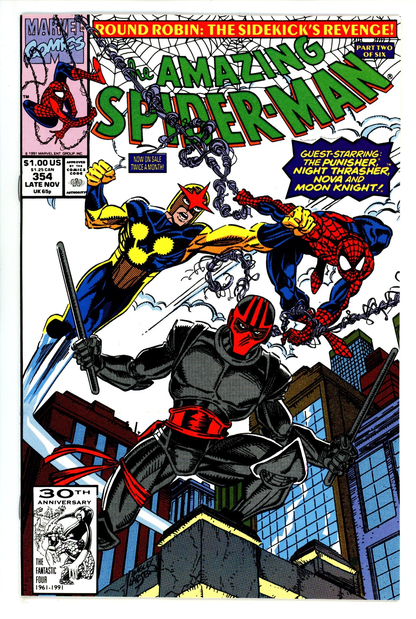 The Amazing Spider-Man Vol 1 354 NM- (9.2) (1991) 