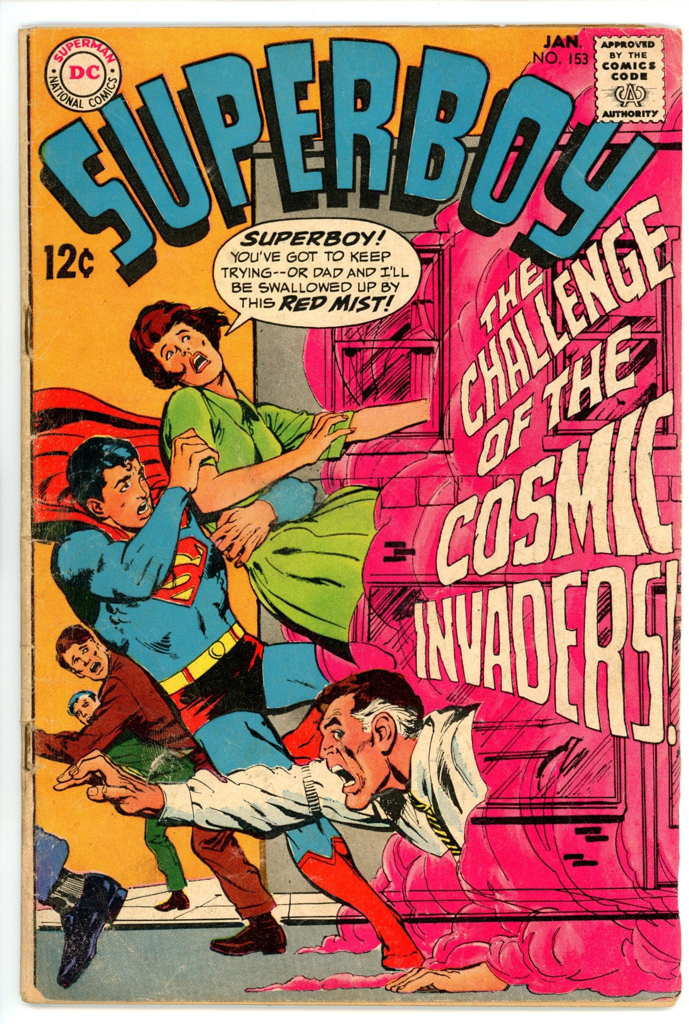 Superboy Vol 1 153 GD/VG (3.0) (1969) 