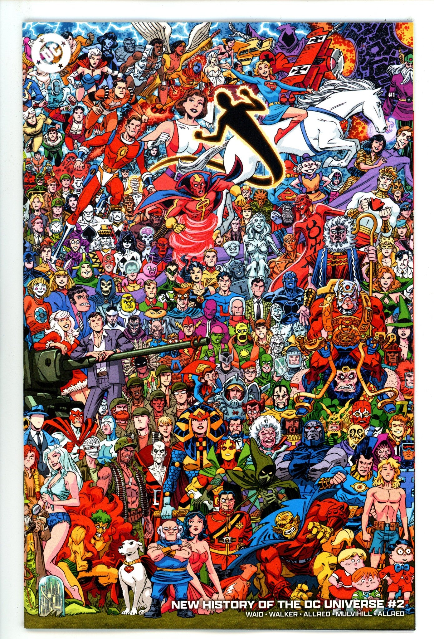 New History Of The DC Universe 2 Koblish Connecting Wraparound Variant (2025)