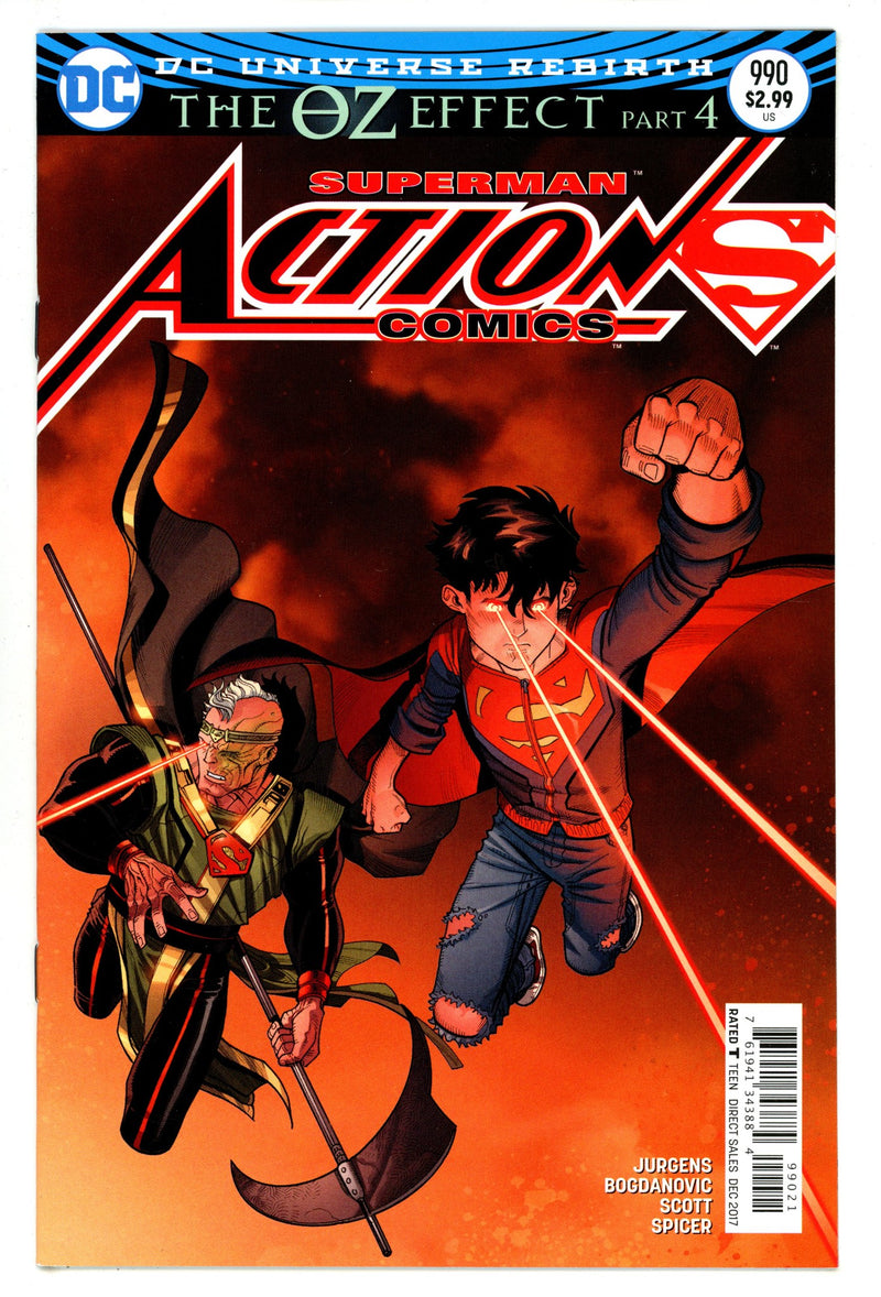 Action Comics Vol 3 990 High Grade (2017) Non-Lenticular Variant 