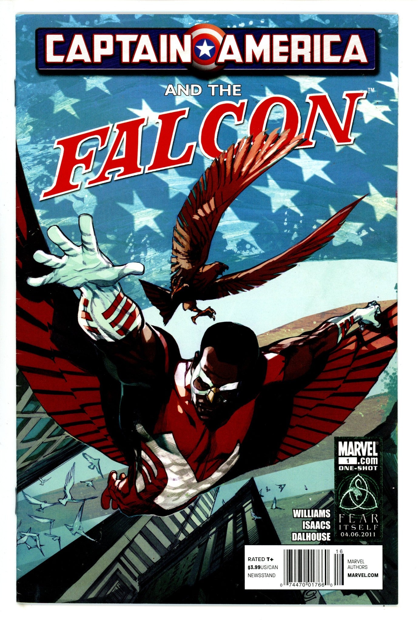 Captain America & The Falcon 1 Newsstand VG+ (2011)