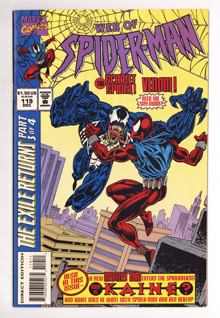 Web of Spider-Man Vol 1 119 VF+ (8.5) (1994) 
