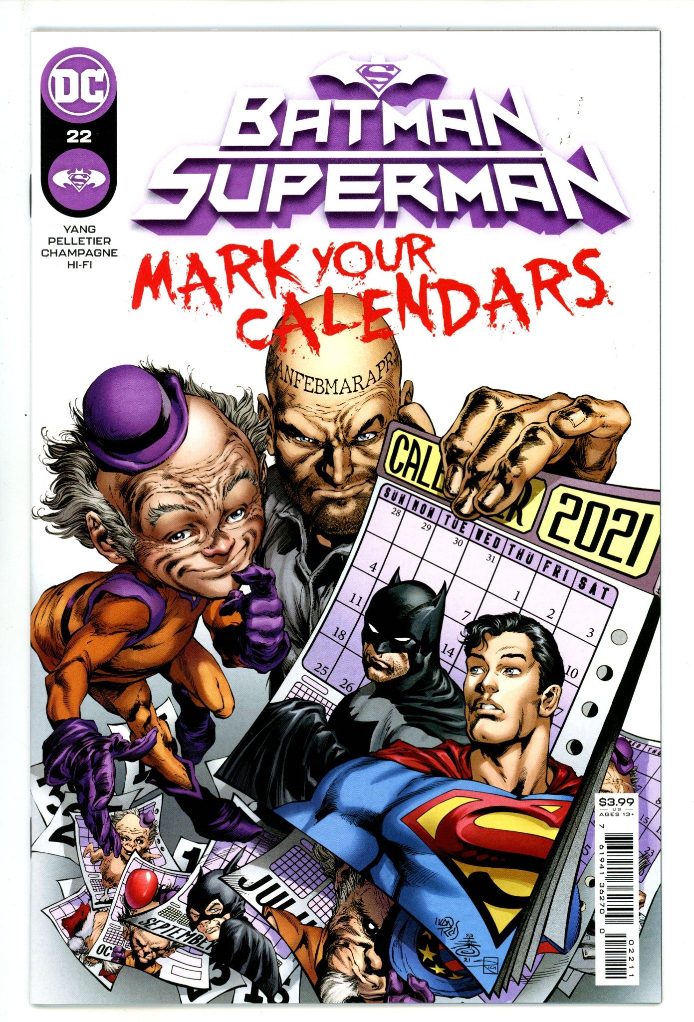 Batman / Superman Vol 2 22 High Grade (2021) 