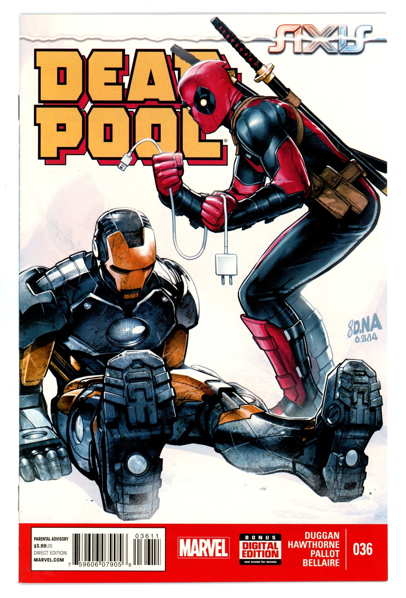 Deadpool Vol 4 36 High Grade (2014) 