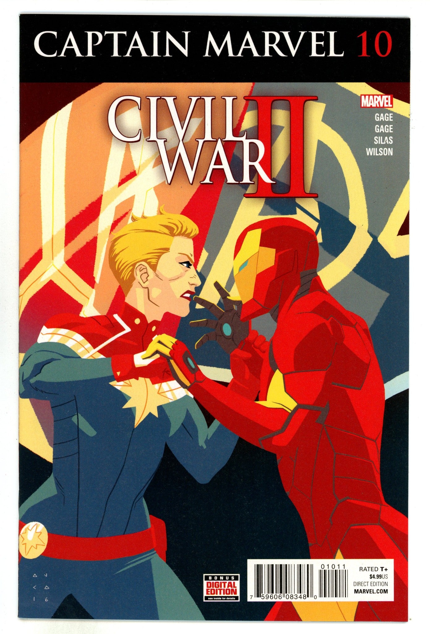 Captain Marvel Vol 10 10 High Grade (2017) 