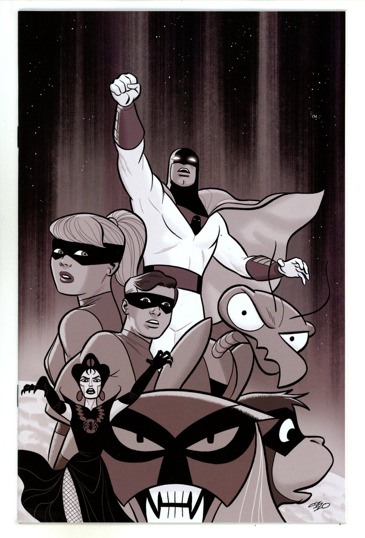Space Ghost 4 Cho B&W Virgin Variant NM+ (2024)
