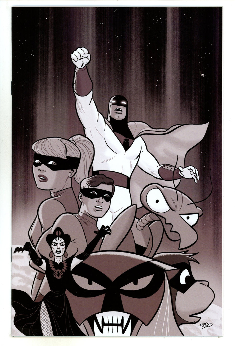 Space Ghost 4 Cho B&W Virgin Variant NM+ (2024)