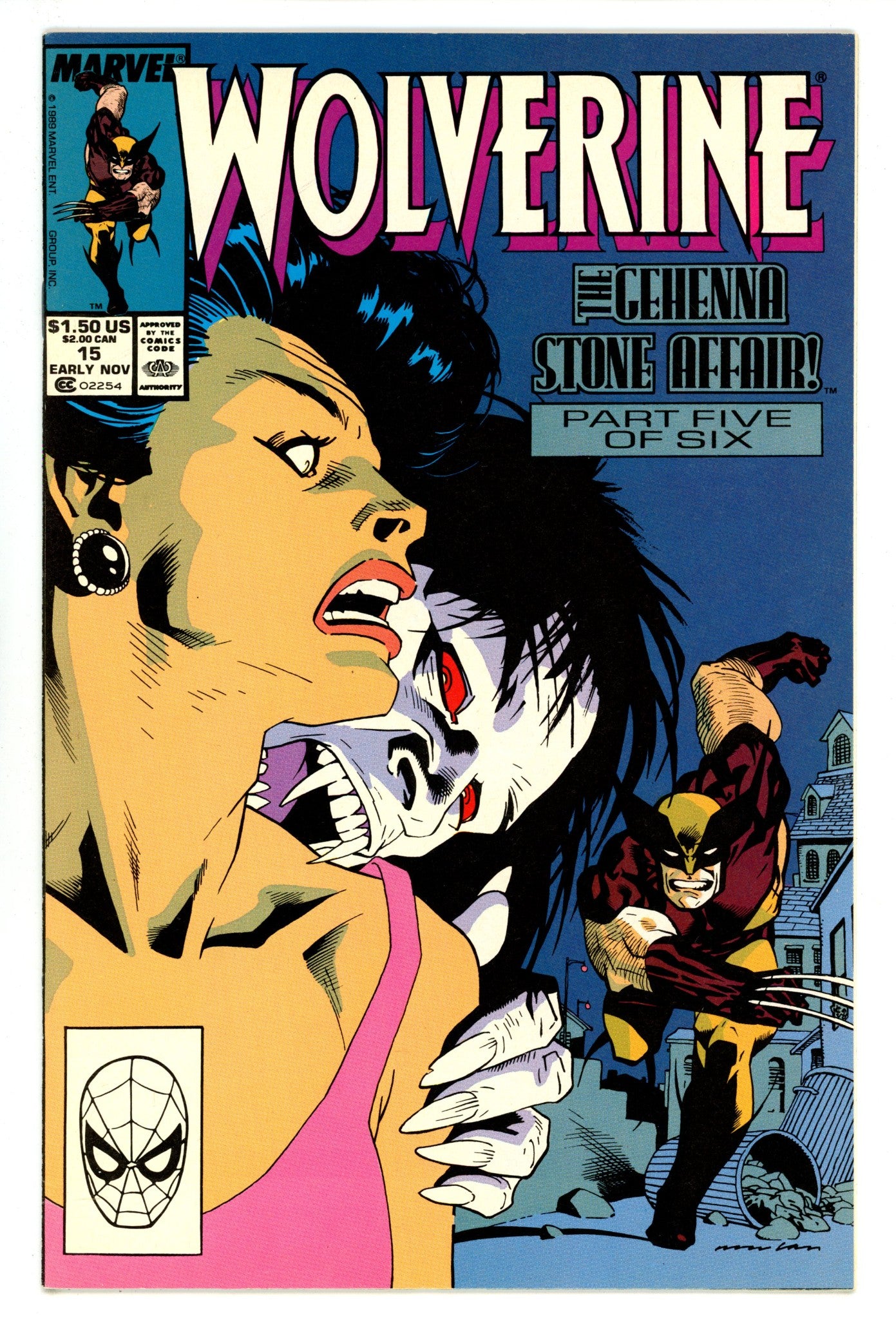 Wolverine Vol 2 15 High Grade (1989) 