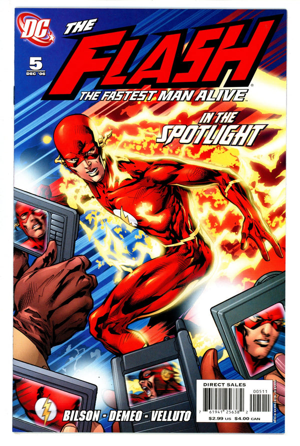 Flash: The Fastest Man Alive Vol 1 5 High Grade (2006)