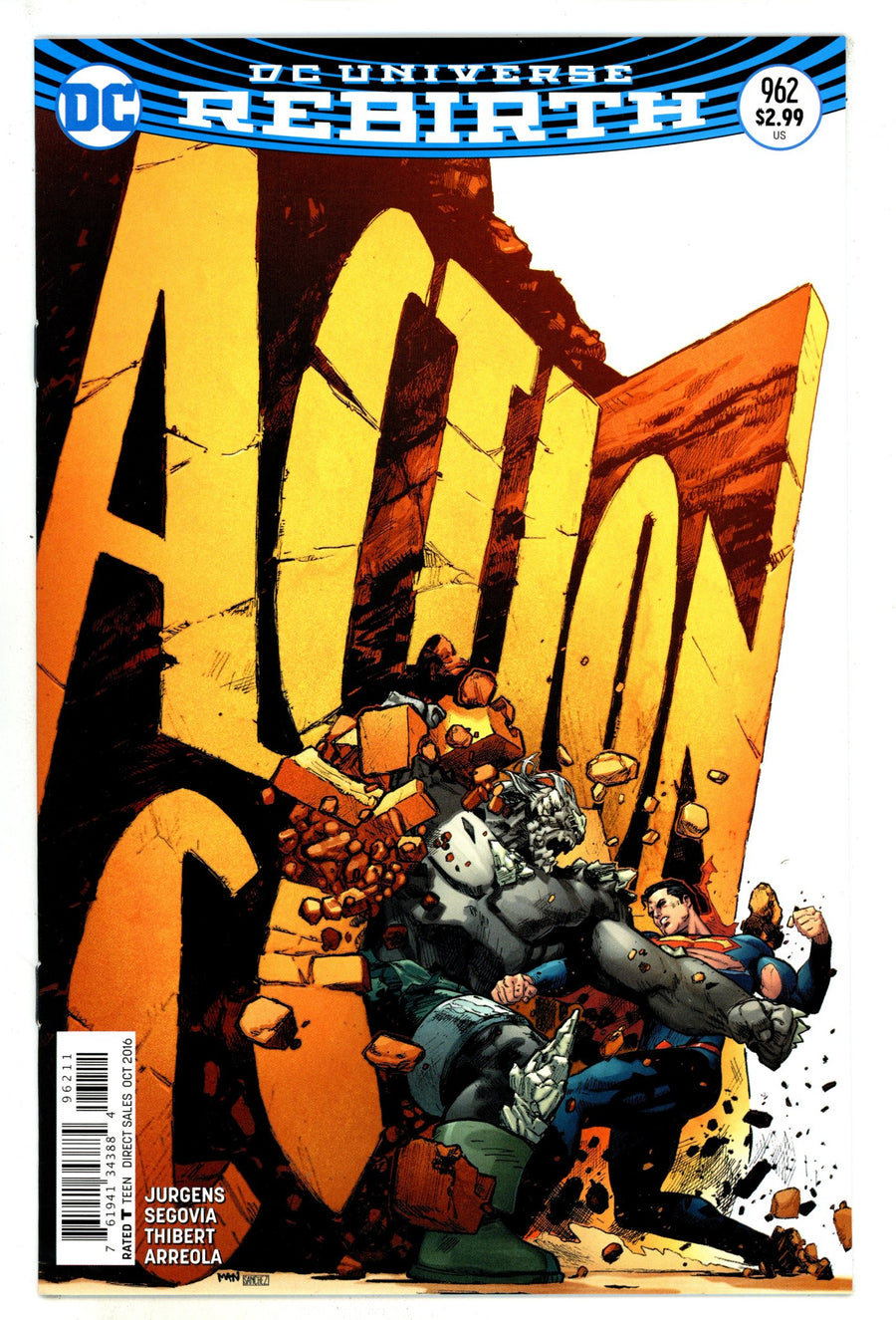 Action Comics Vol 3 962 High Grade (2016) 