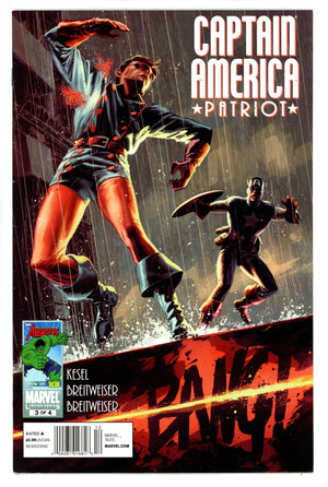 Captain America: Patriot 3 Newsstand FN- (2010)