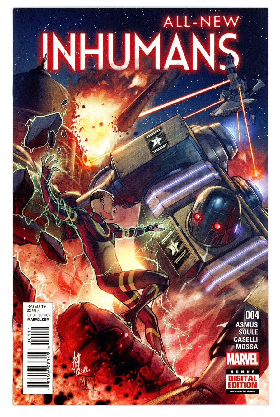 All-New Inhumans 4 High Grade (2016) 