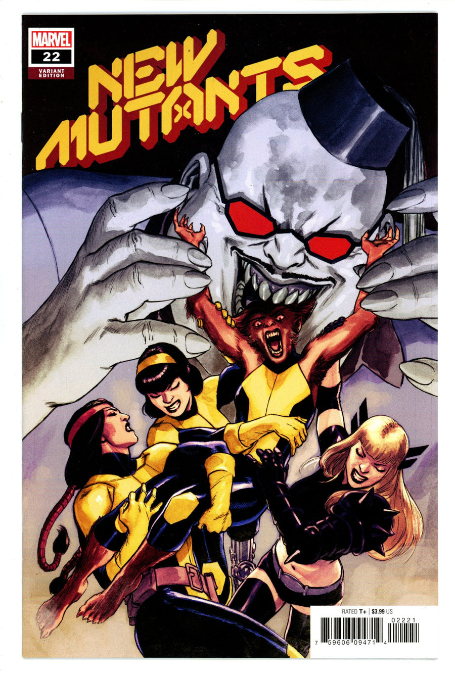 New Mutants Vol 4 22 High Grade (2021) Lopez Variant 