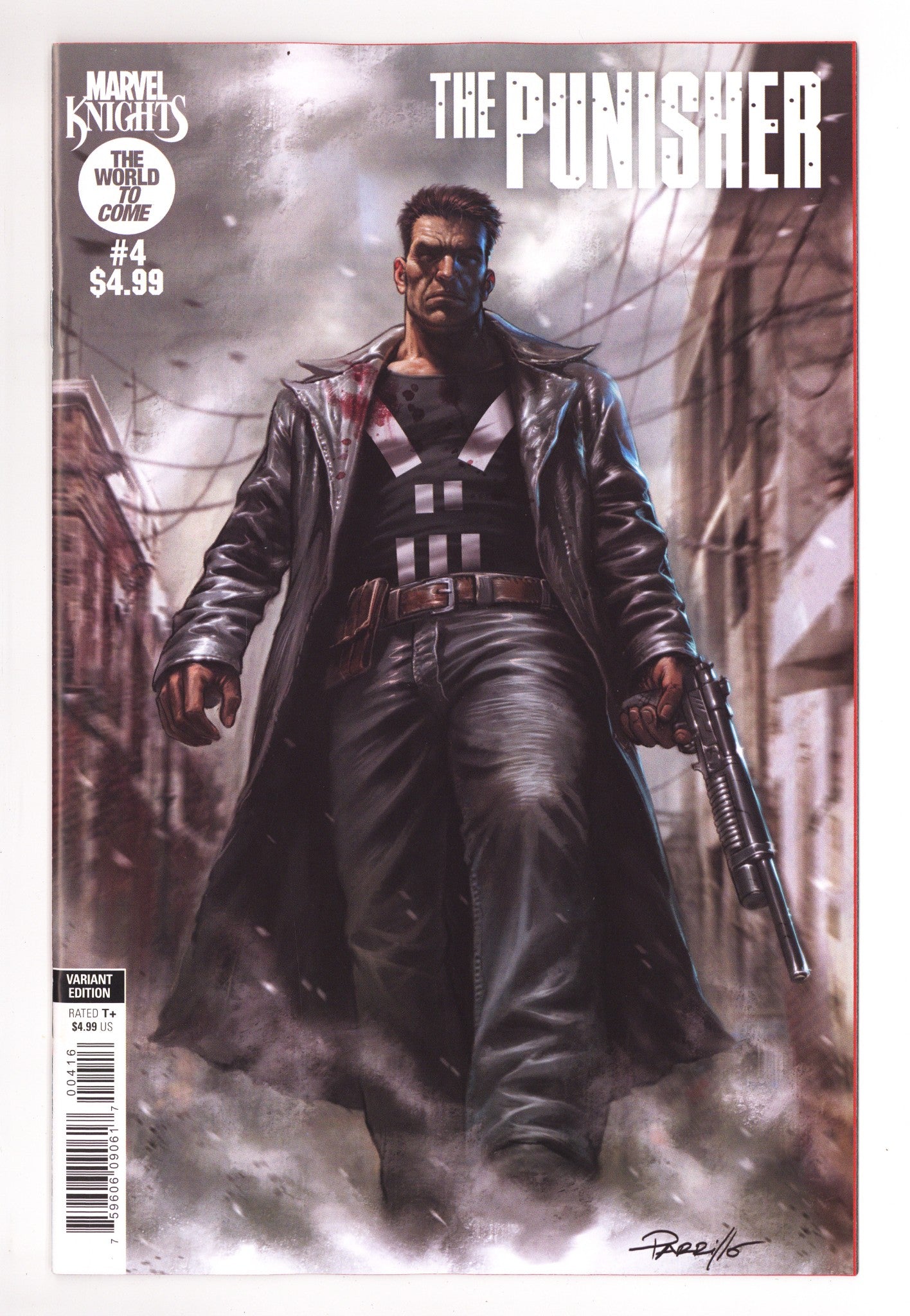 Marvel Knights: Punisher 4 Parrillo Incentive NM (2026)