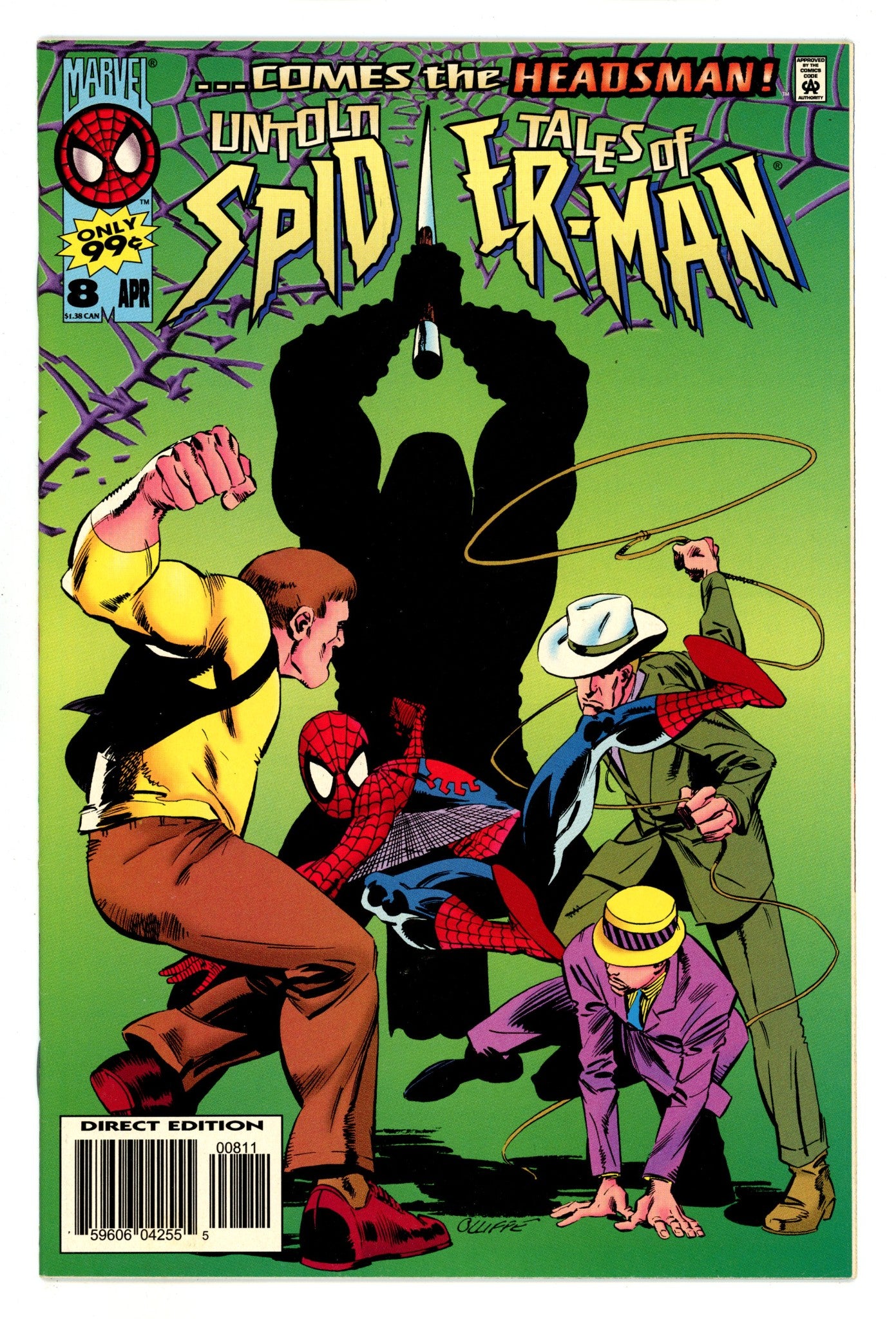 Untold Tales of Spider-Man  8  High Grade  (1996)  