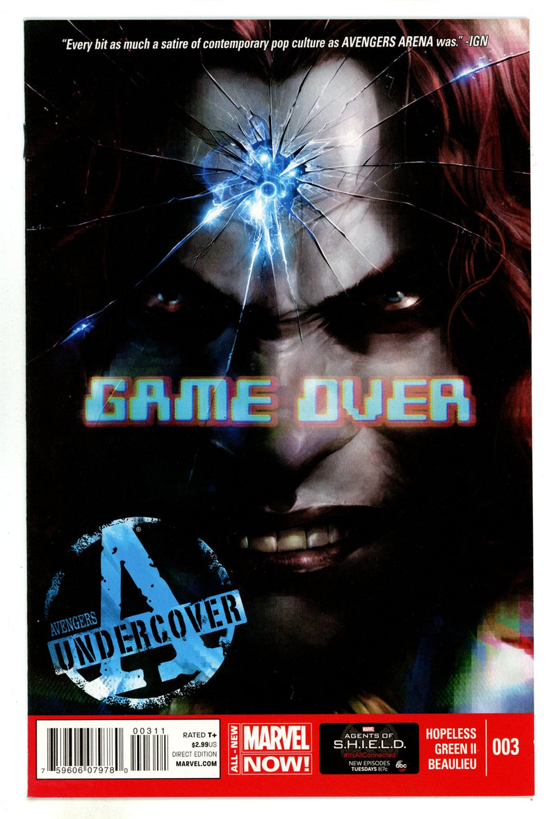 Avengers Undercover Vol 1 3 High Grade (2014) 