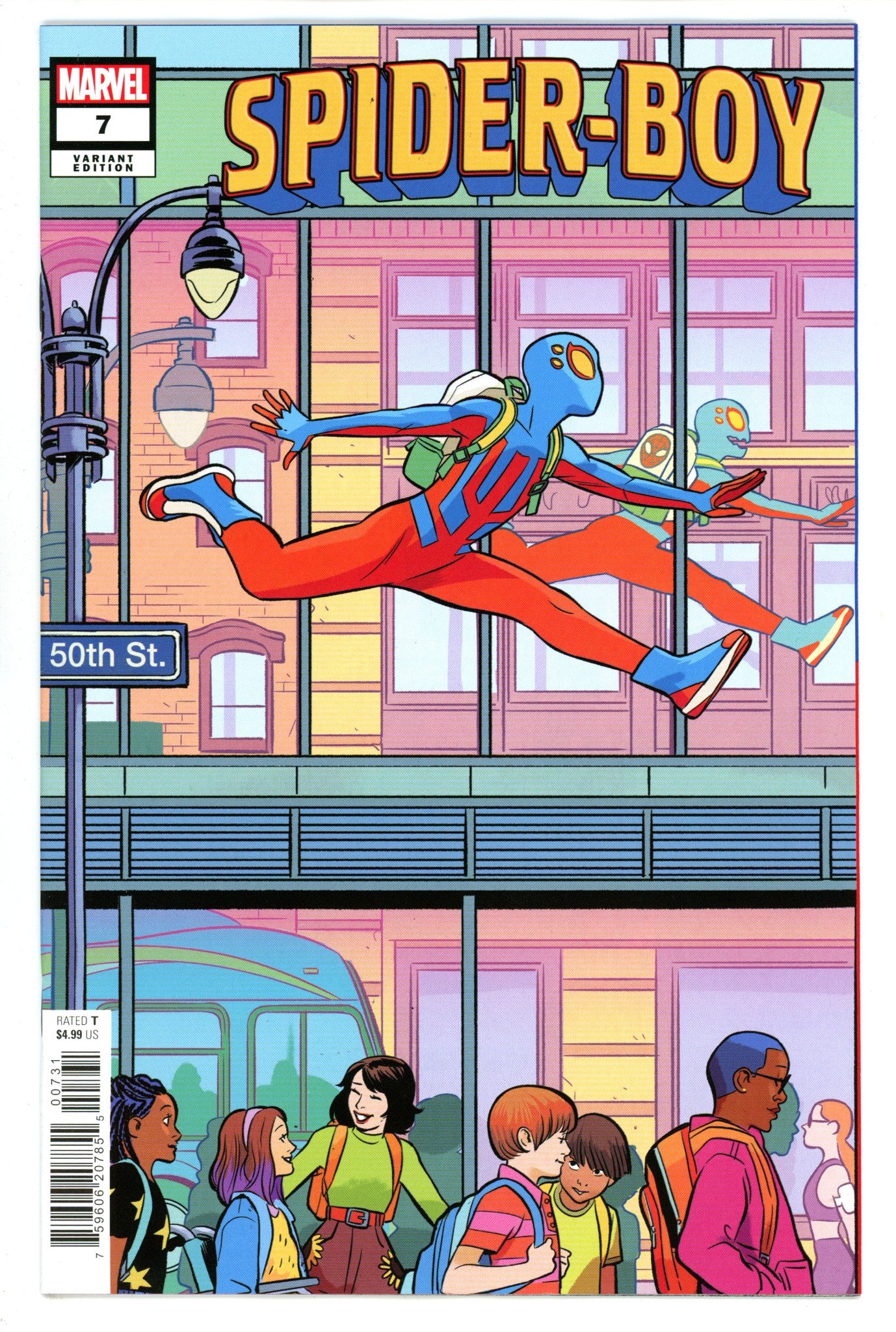 Spider-Boy 7 Bustos Variant (2024)
