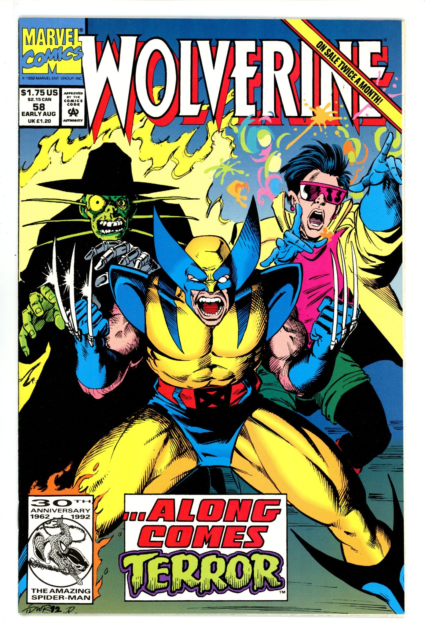 Wolverine Vol 2 58 High Grade (1992) 