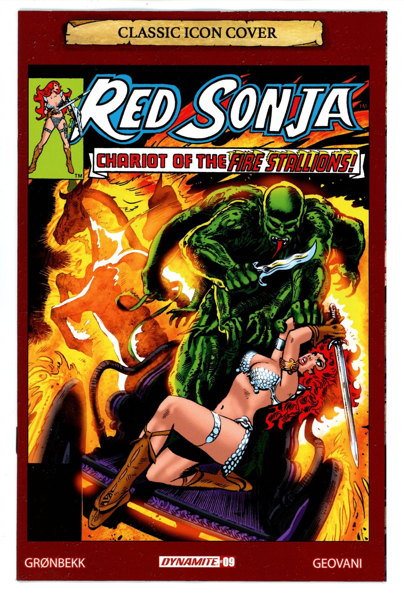 Red Sonja Vol 7 9 Thorne Incentive Variant (2024)