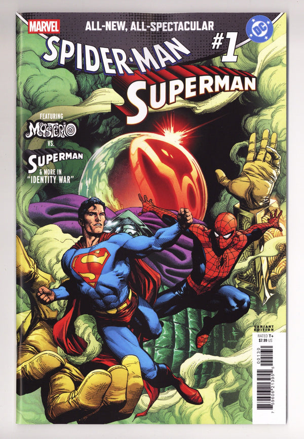 Marvel / DC: Spider-Man / Superman 1 Frank Variant (2026)