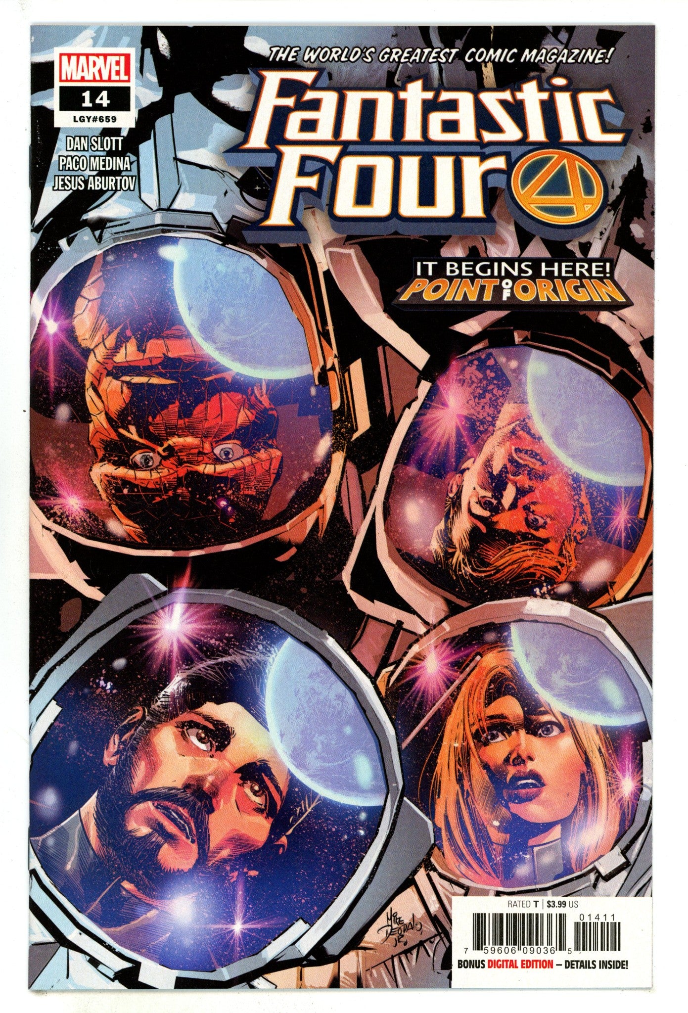 Fantastic Four Vol 6 14 (659) High Grade (2019) 