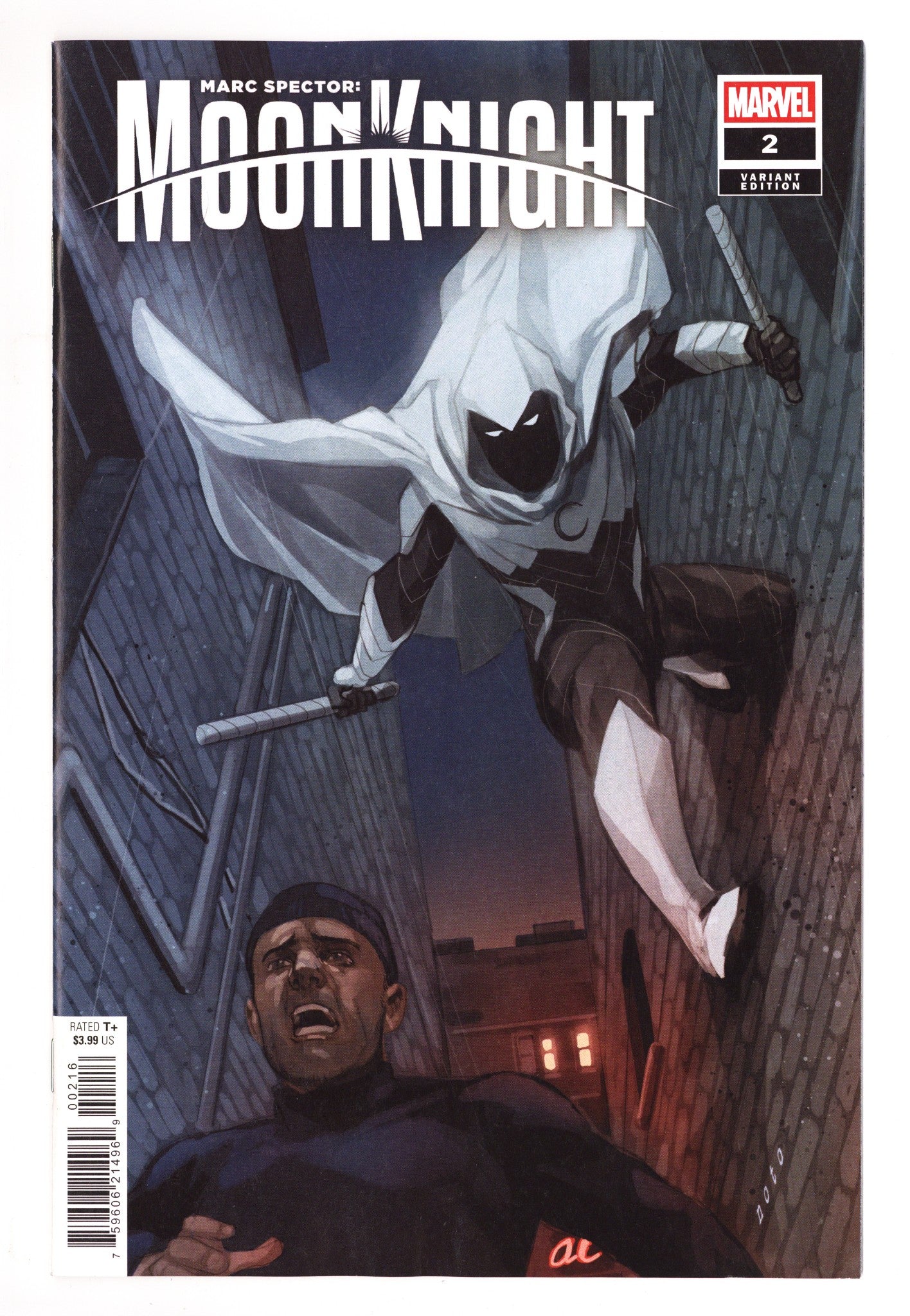Marc Spector: Moon Knight Vol 2 2 Noto Incentive NM- (2026)