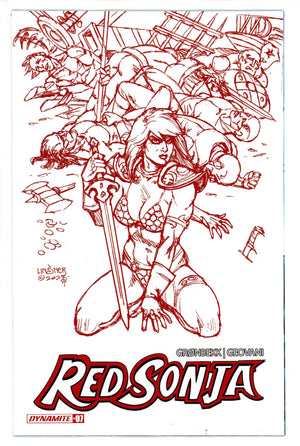 Red Sonja Vol 7 7 Linsner Incentive Variant (2024)