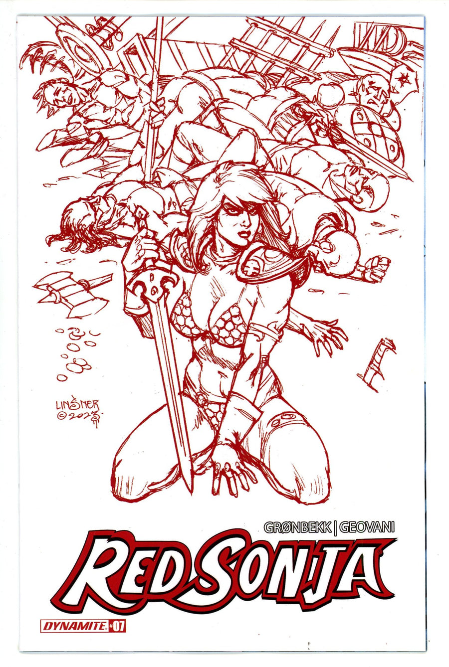 Red Sonja Vol 7 7 Linsner Incentive Variant (2024)