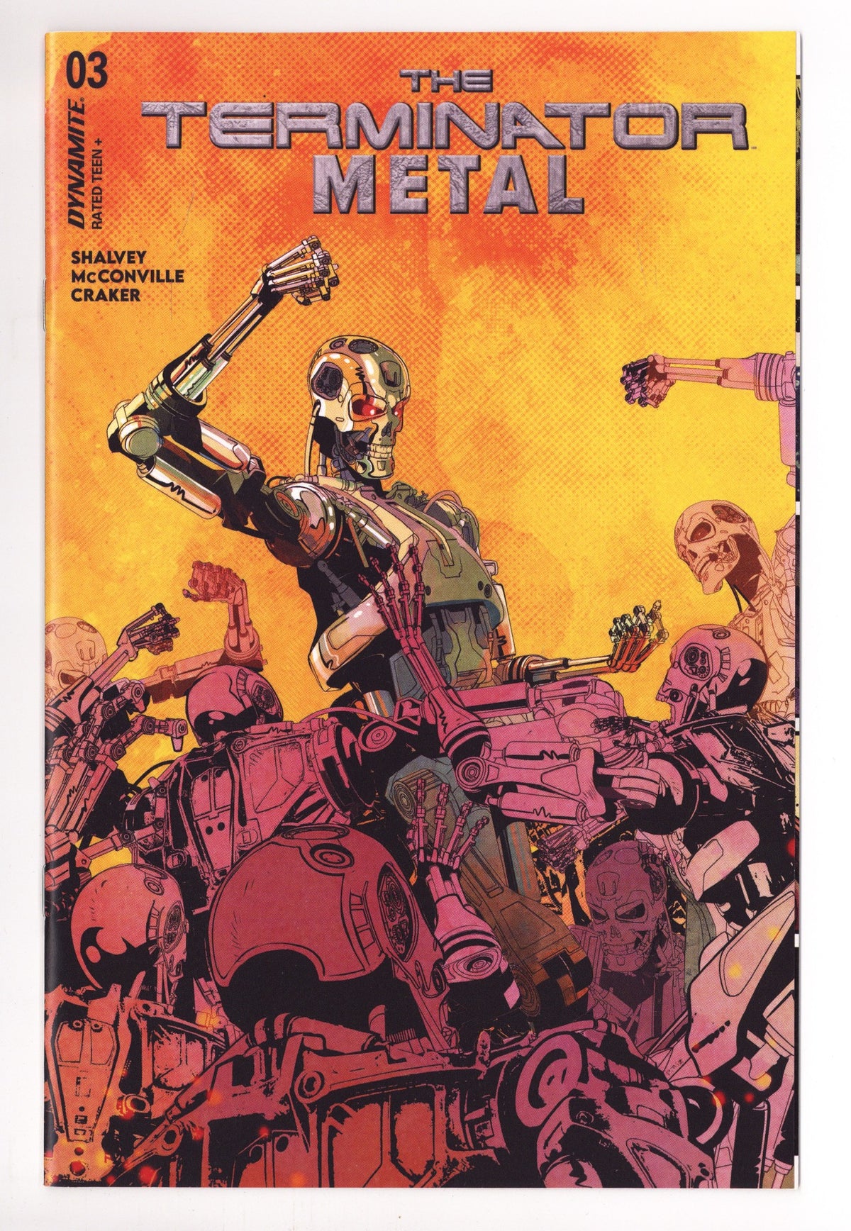 Terminator Metal #3 Dynamite (2025) Sebastián Píriz | CaptCan