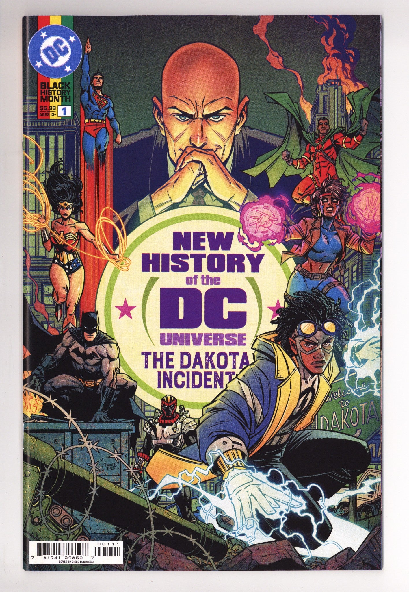 New History Of The Dc Universe The Dakota Incident 1 (2025)