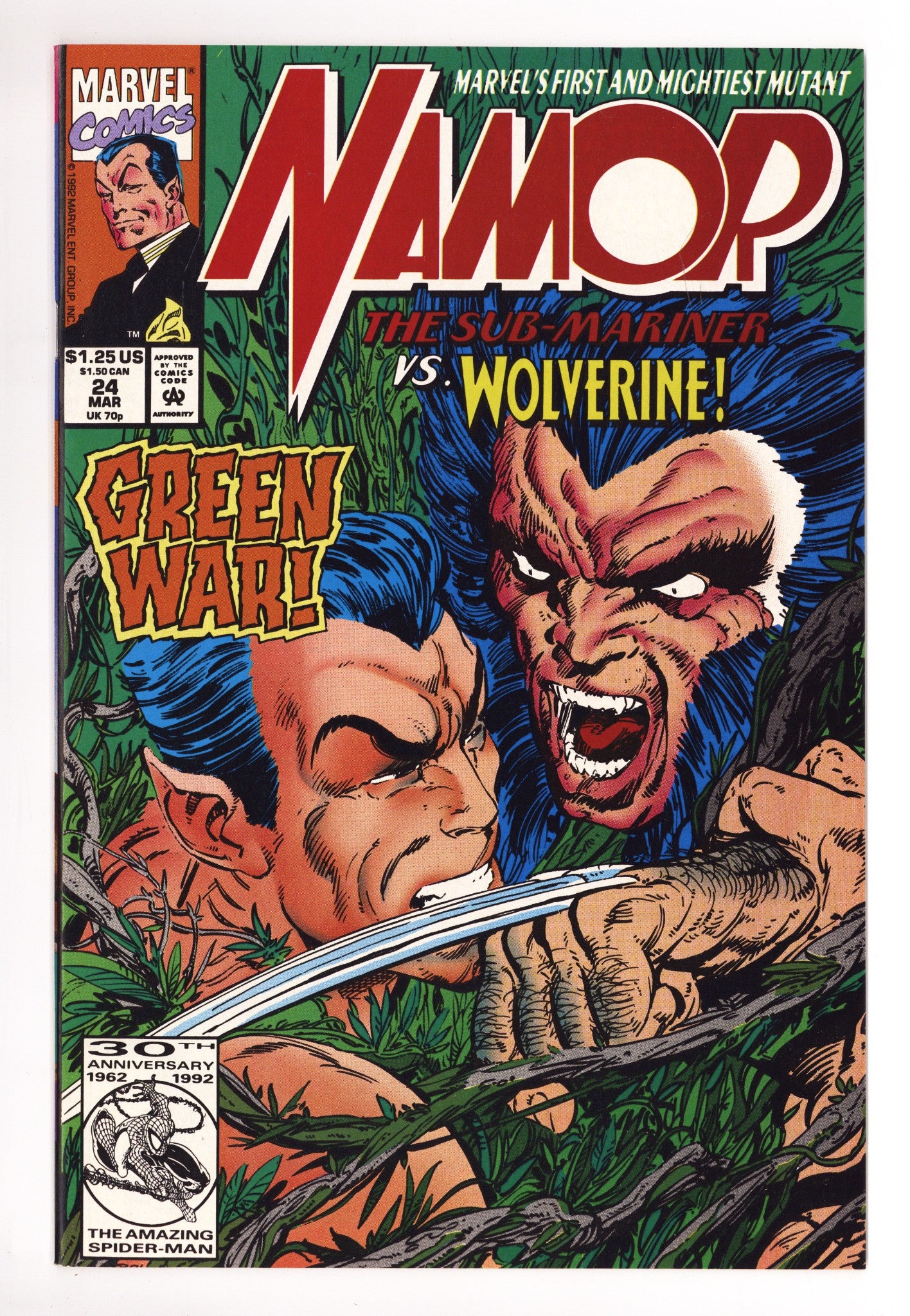 Namor, the Sub-Mariner 24 High Grade (1992) 