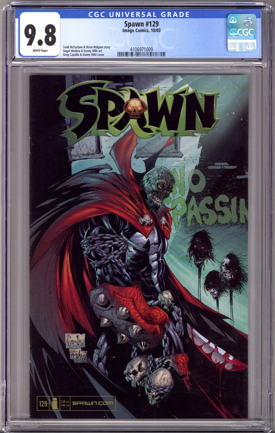 Spawn 129 CGC 9.8 (NM/M) (2003)