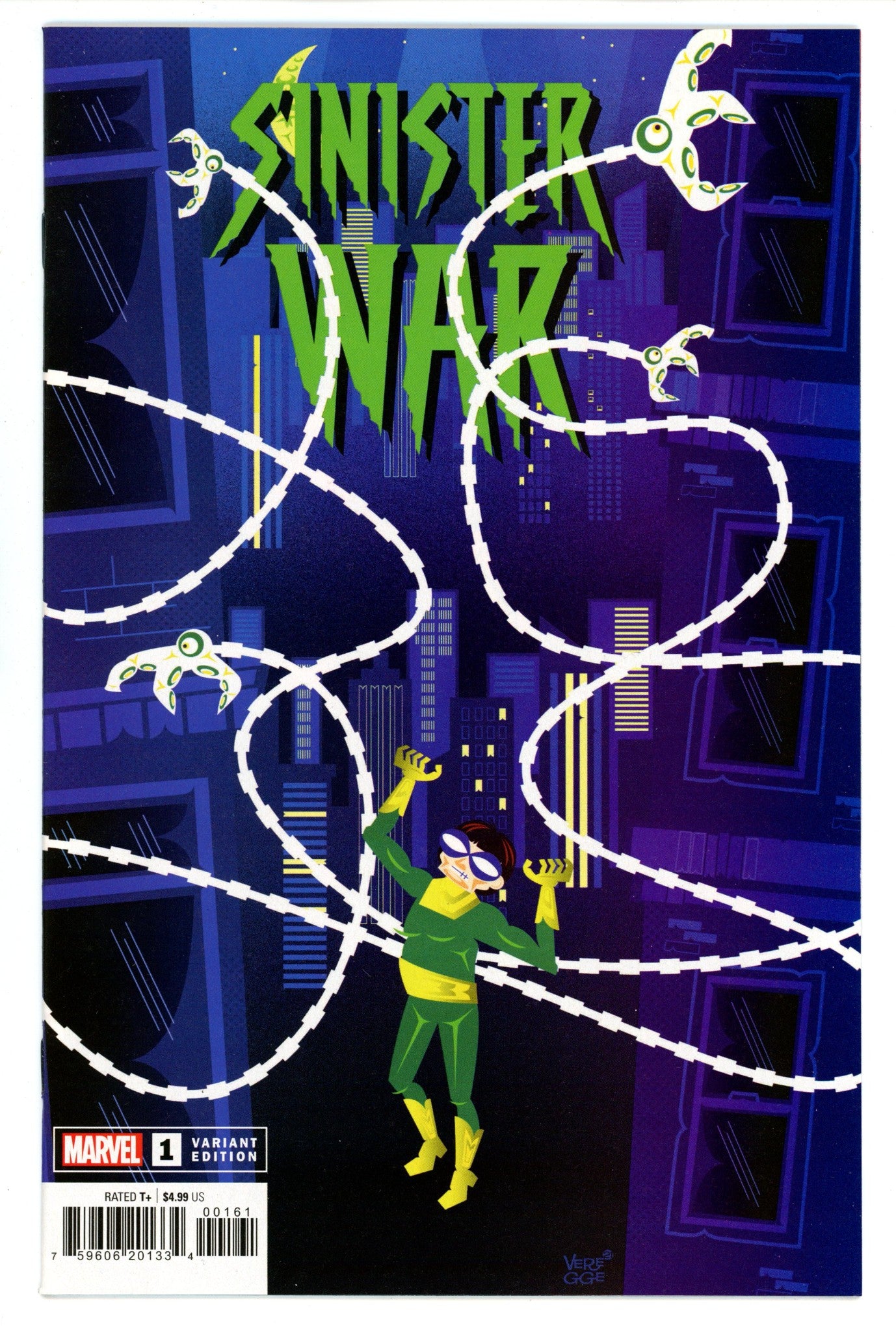 Sinister War 1 High Grade (2021) Veregge Variant 