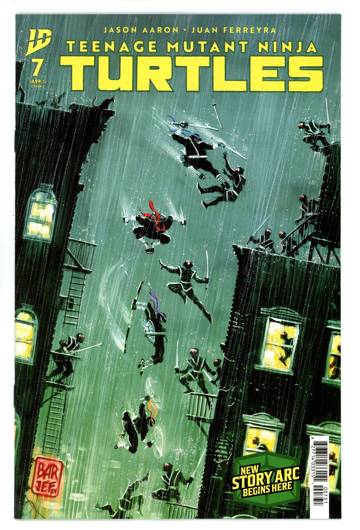 Teenage Mutant Ninja Turtles Vol 6 7 Ferreyra Variant (2025)