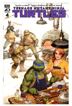Teenage Mutant Ninja Turtles Vol 6 4 Rivera Incentive Variant NM- (2024)