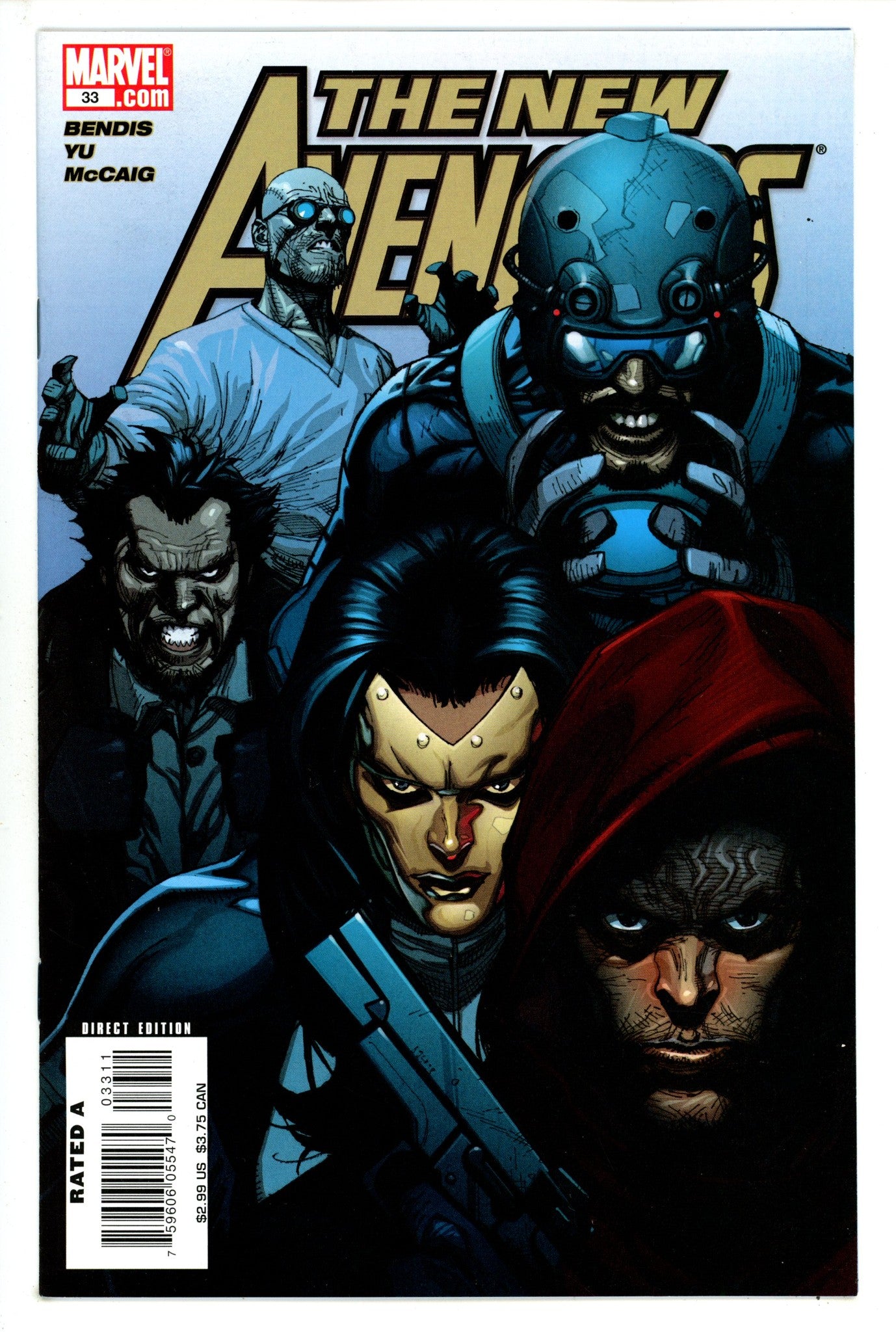 New Avengers Vol 1 33 High Grade (2007) 