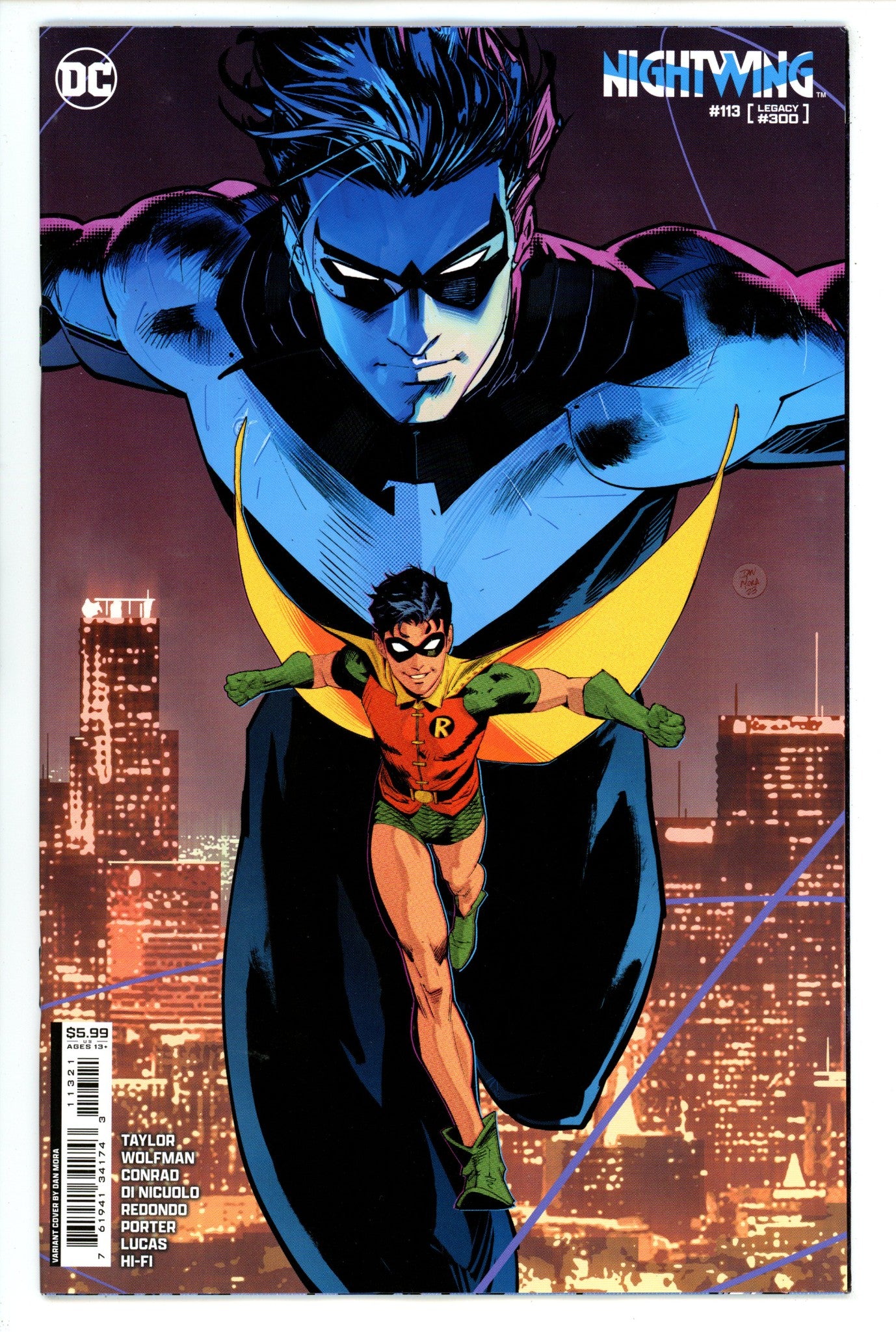 Nightwing Vol 4 113 Mora Variant (2024)