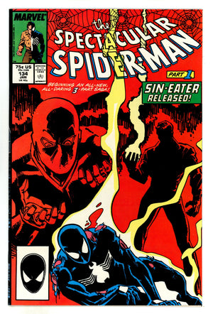 The Spectacular Spider-Man Vol 1 134 High Grade (1988)