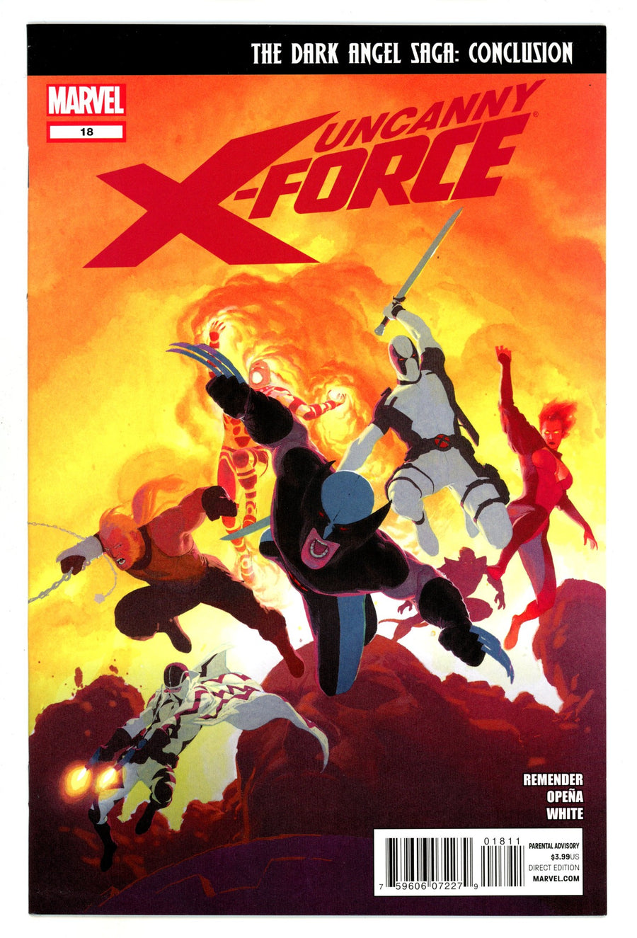 Uncanny X-Force Vol 1 18  High Grade  (2012)  
