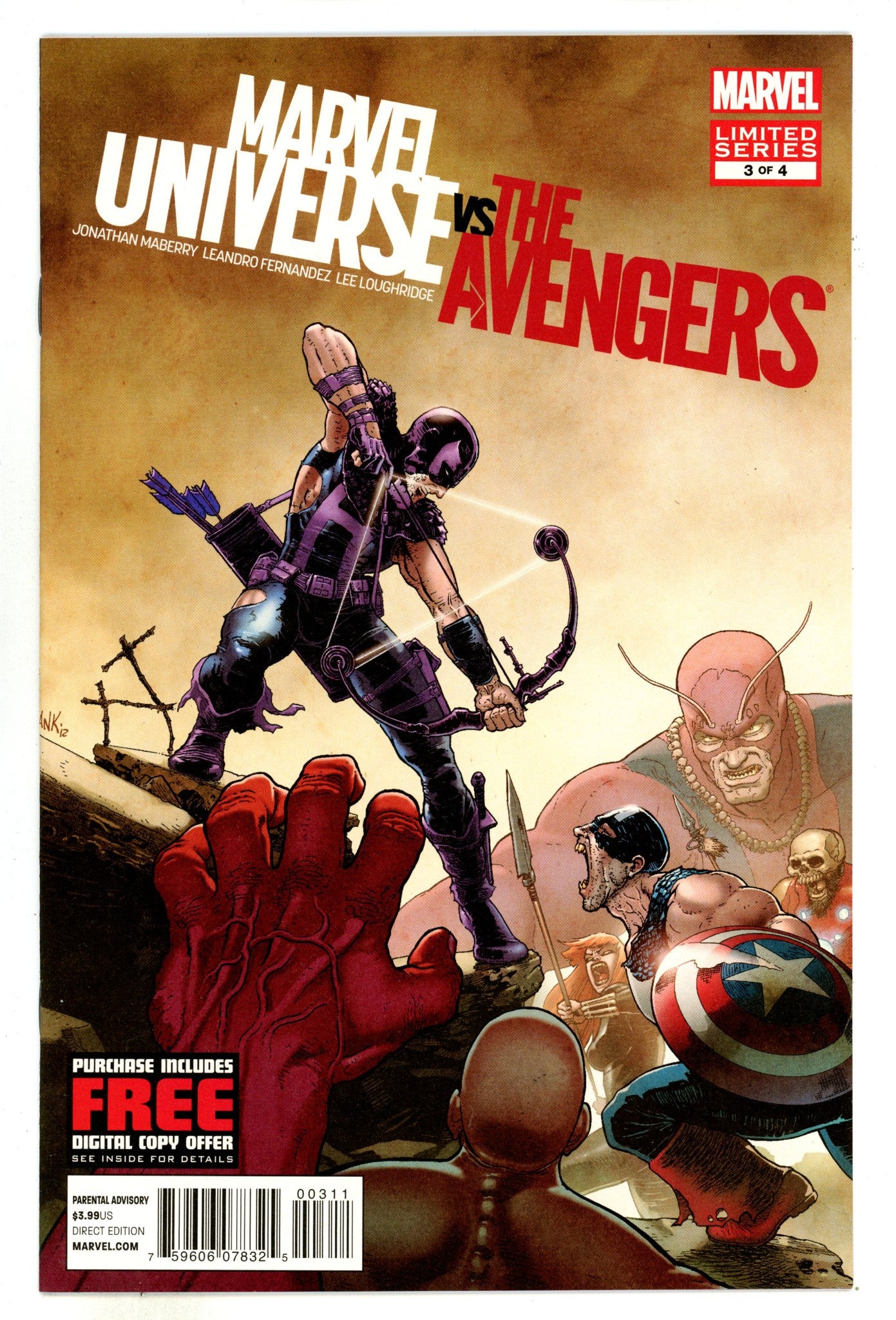 Marvel Universe vs. the Avengers 3 High Grade (2013) 
