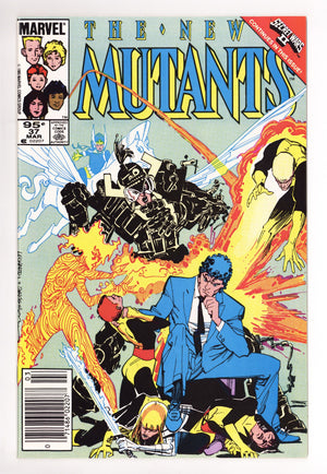 The New Mutants Vol 1 37 NM- (9.2) (1986) Canadian Price Variant