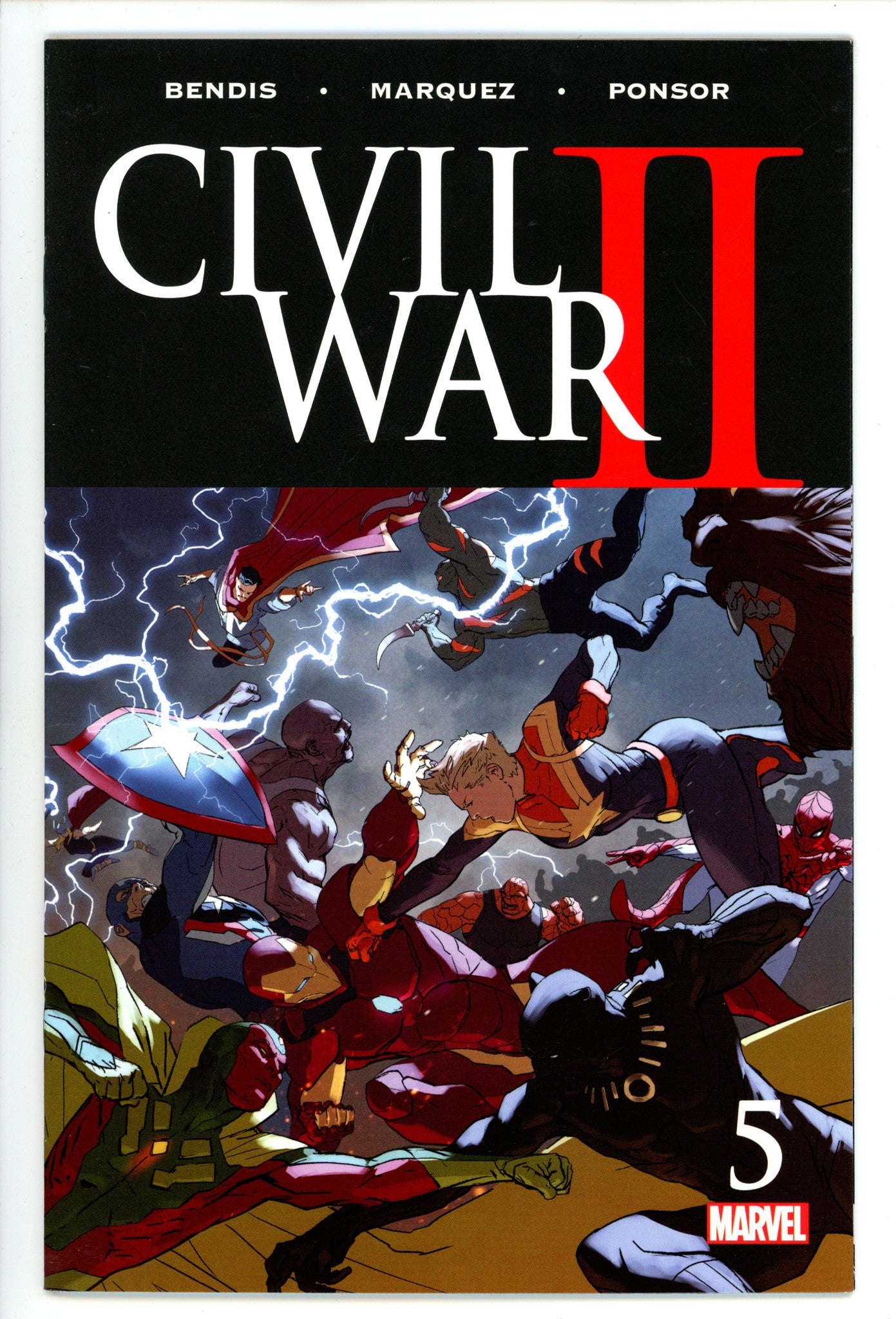Civil War II   5  High Grade   (2016)        