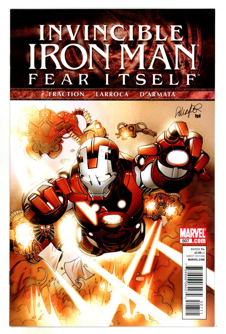 Invincible Iron Man Vol 1 507 High Grade (2011) 