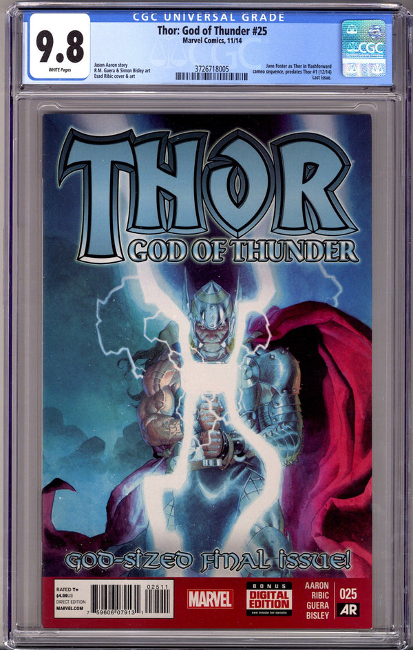 Thor: God of Thunder 25 CGC 9.8 (2014)
