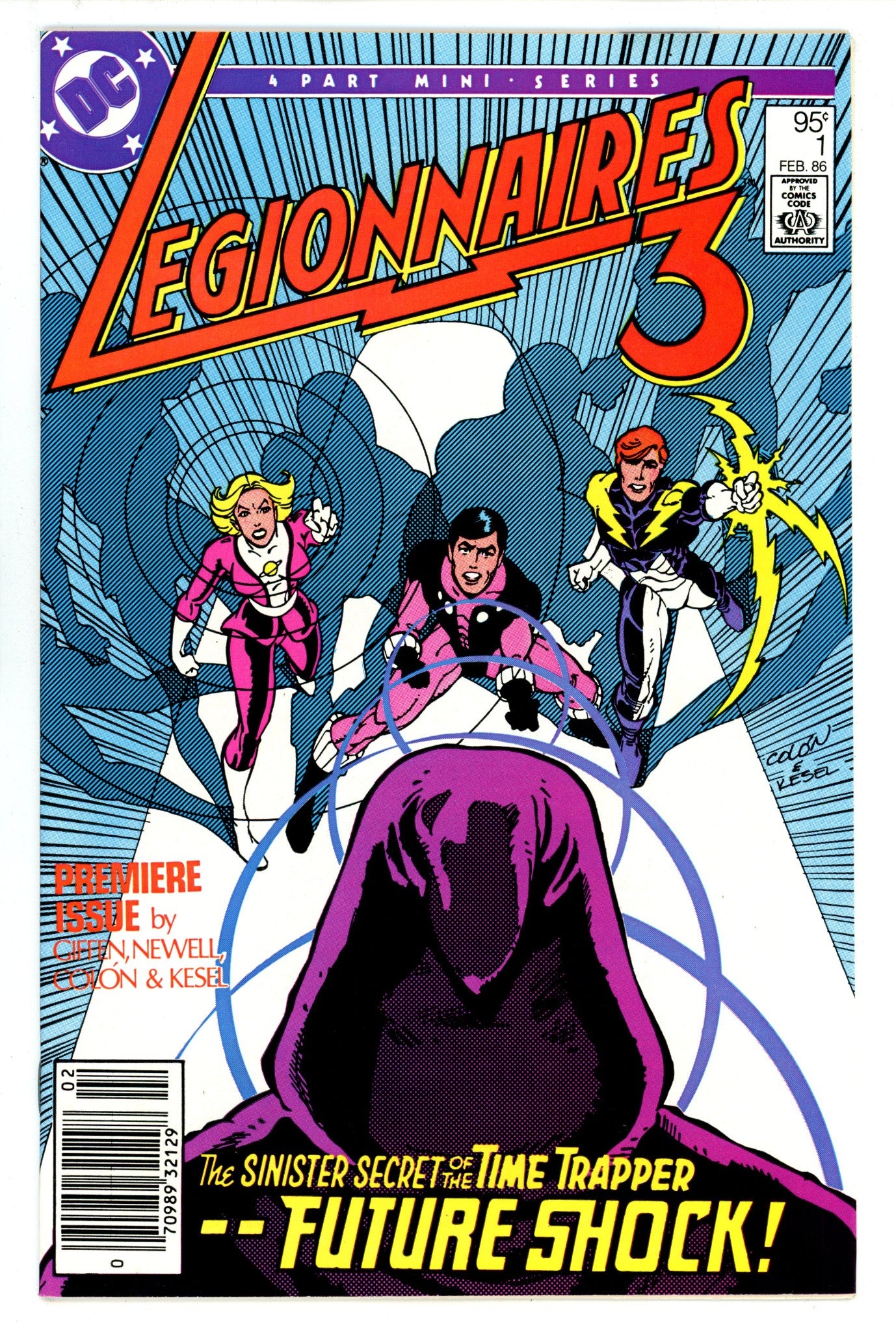 Legionnaires Three [Legionnaires 3] 1 FN/VF (7.0) (1986) Canadian Price Variant 