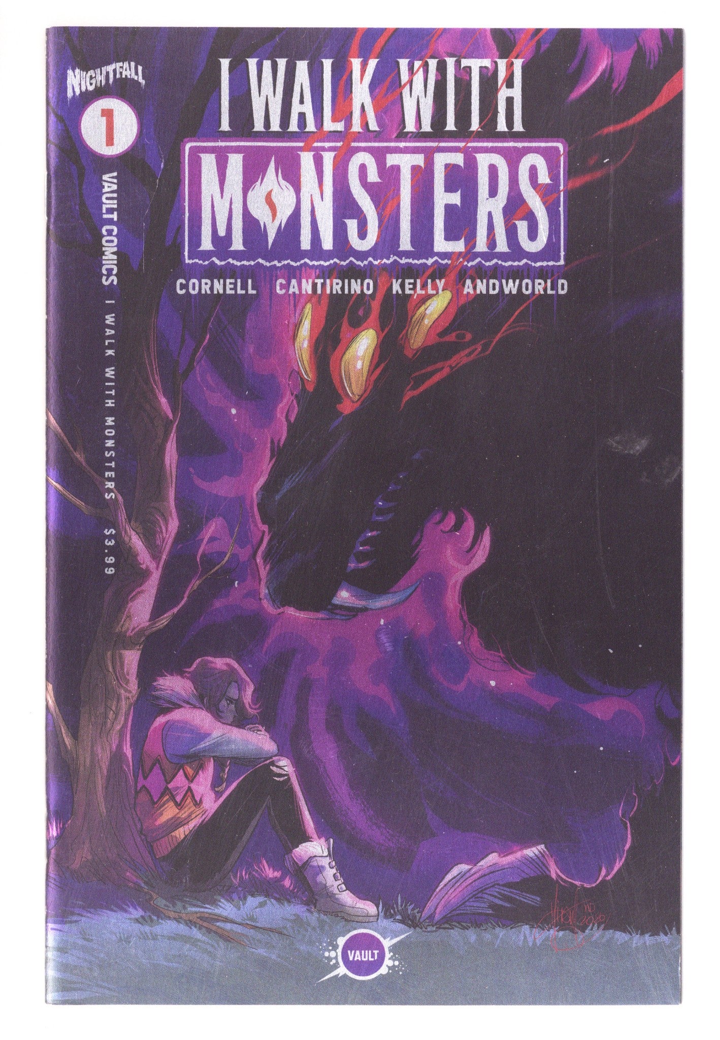 I Walk with Monsters   1  High Grade   (2020) Andolfo Foil   Variant  