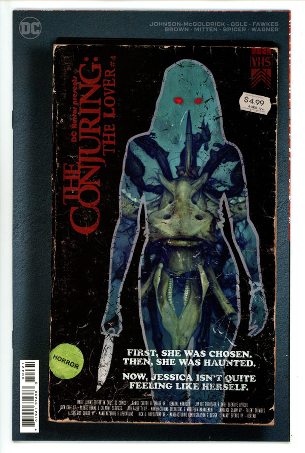 DC Horror Presents: The Conjuring: The Lover 4 High Grade (2021) Brown Variant